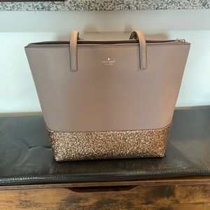 NWOT Kate Spade Glitter Tote